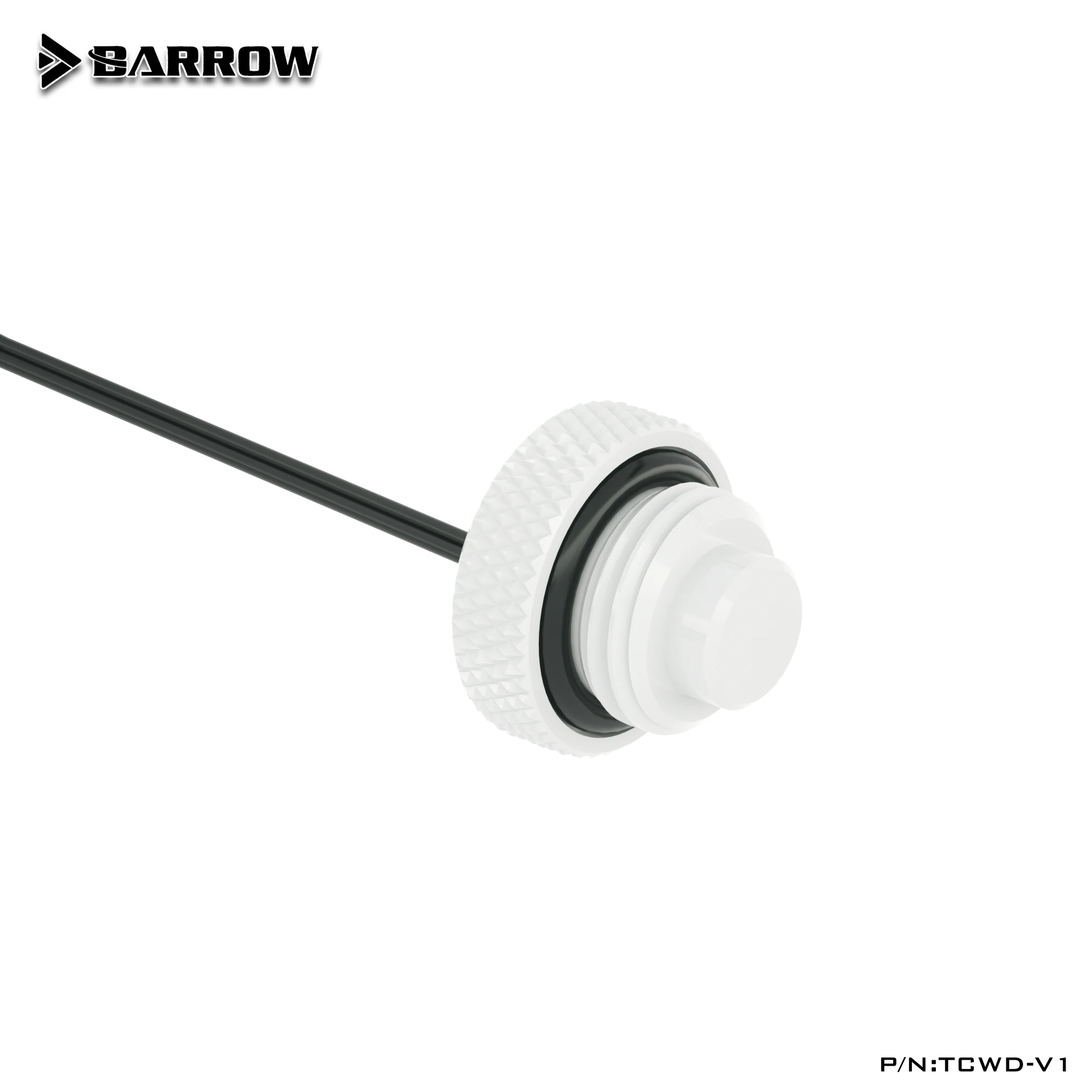 BARROW G1/4 10K черно серебристая термостойкая водяная заглушка для водяного