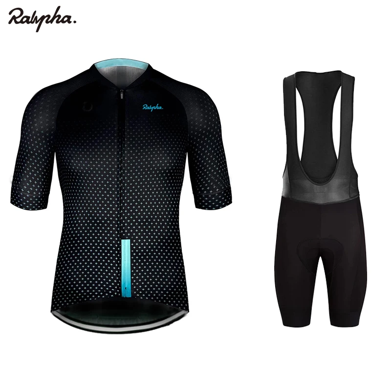 

2021New Listing Ralvpha Men Cycling Jersey Sets Cycling Suits Breathable MTB Bike Sports outdoor bike fessional cycling