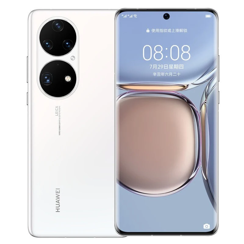 Оригинальная версия CN смартфон HUAWEI P50 Pro 4G телефон 6 дюйма изогнутый экран OLED 8 ГБ +
