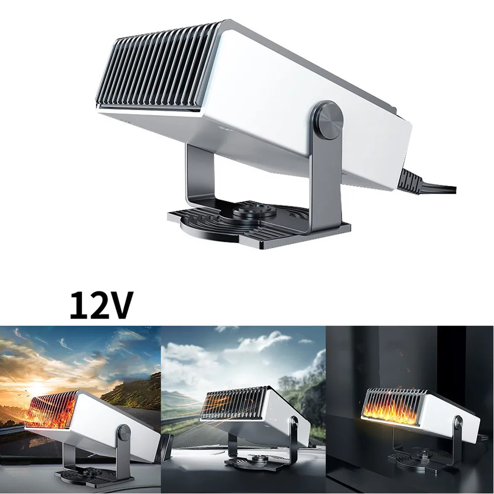 

1pc 12x6x9cm Car Heater Window Glass Defogging Defrosting Device 50w 12V/24V Heater Universal Auto Electronics Accessories