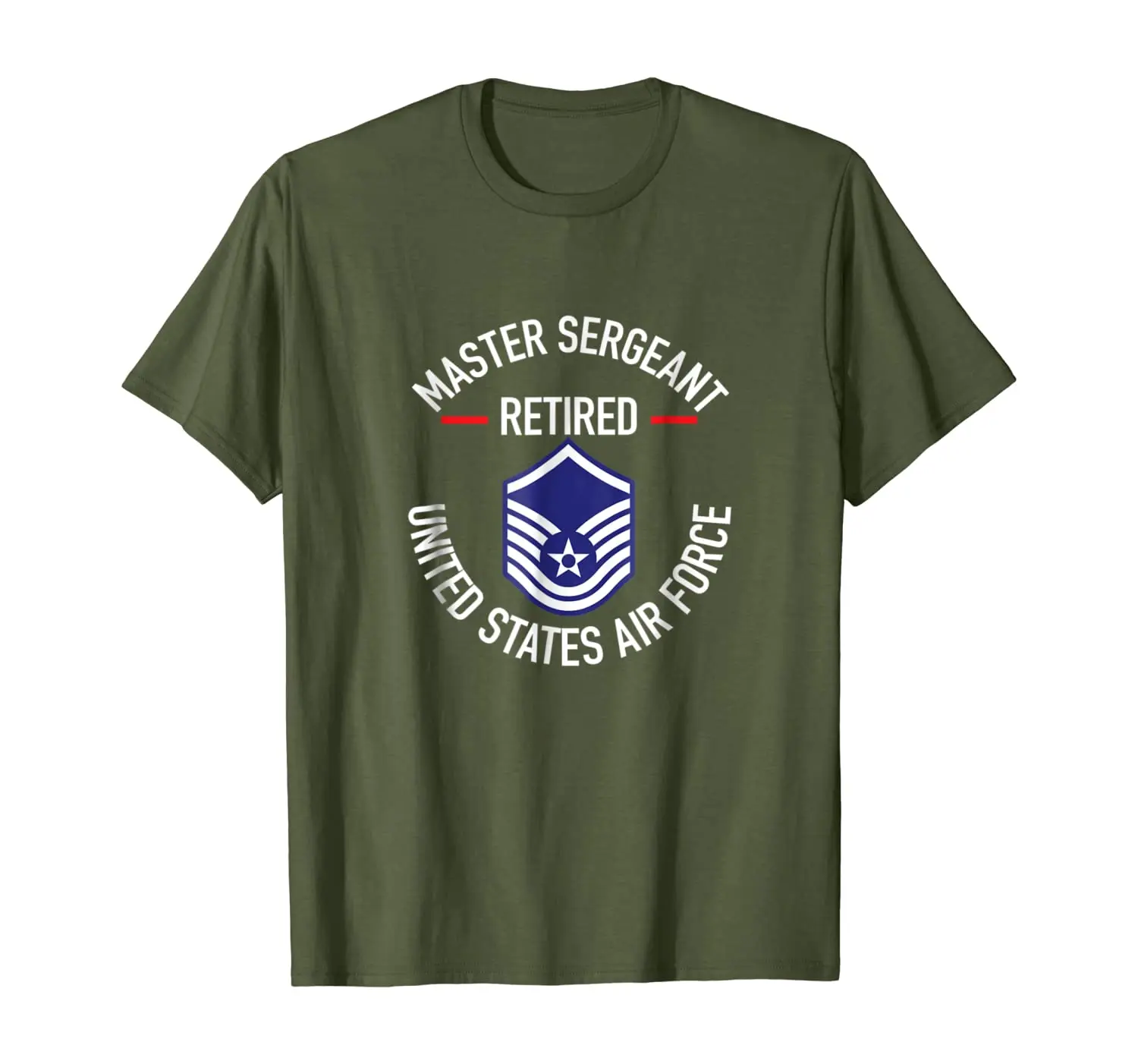 

Master Sergeant Retired Air Force Military Retirement Shirt