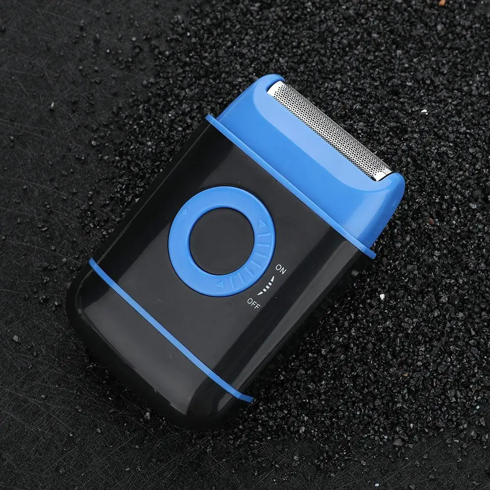 2 вида цветов электрическая стрижка триммер для бороды Мужская бритва быстрая