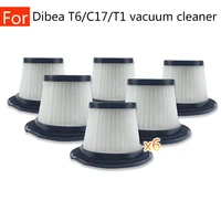 for dibea t6 c17 t1 spare parts replaceable hepa filter kit machine household accessories fitting home robot vaccum cleaner