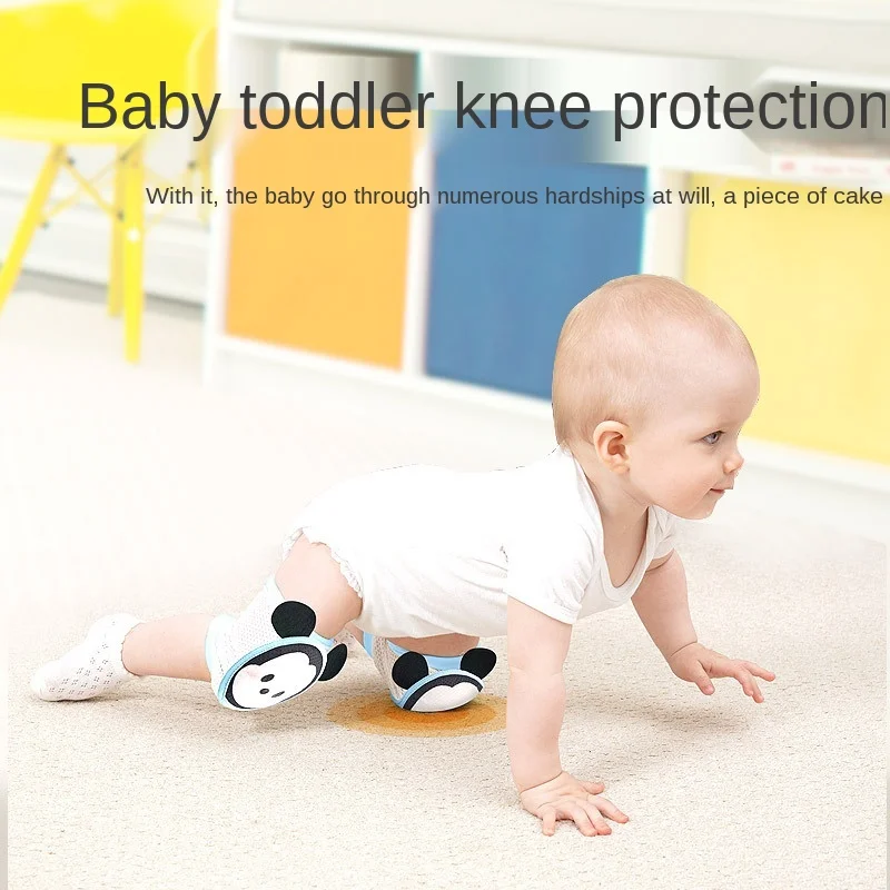 Детские наколенники из ЭВА дышащие хлопковые протекторы от Диснея Микки и Минни