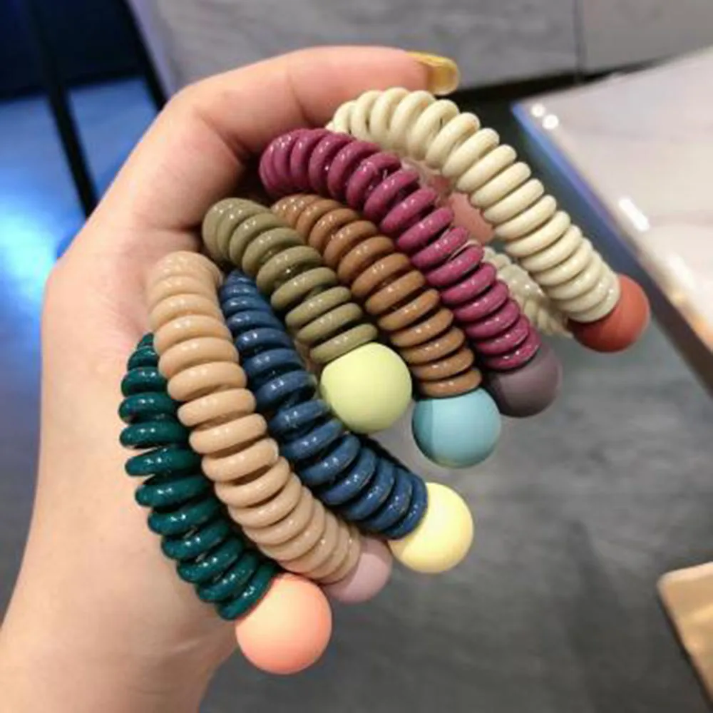 Хит новинка милый корейский кулон в виде горошин веревка для волос матовый