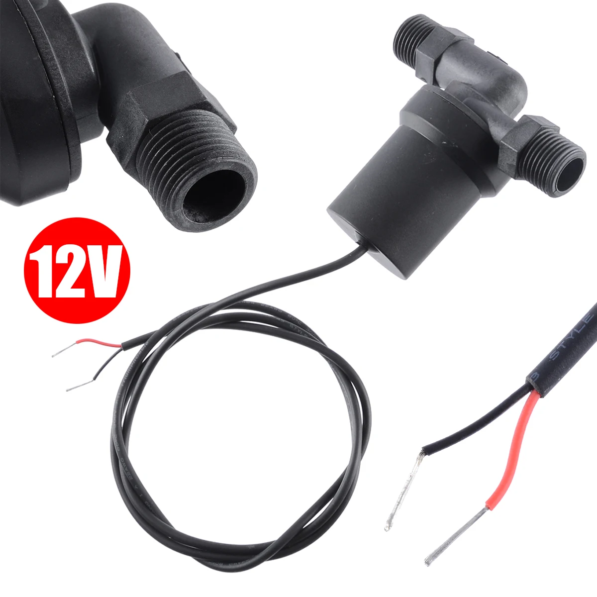 Прочный 12 в 480 л/ч центробежный насос для циркуляции горячей воды на солнечных