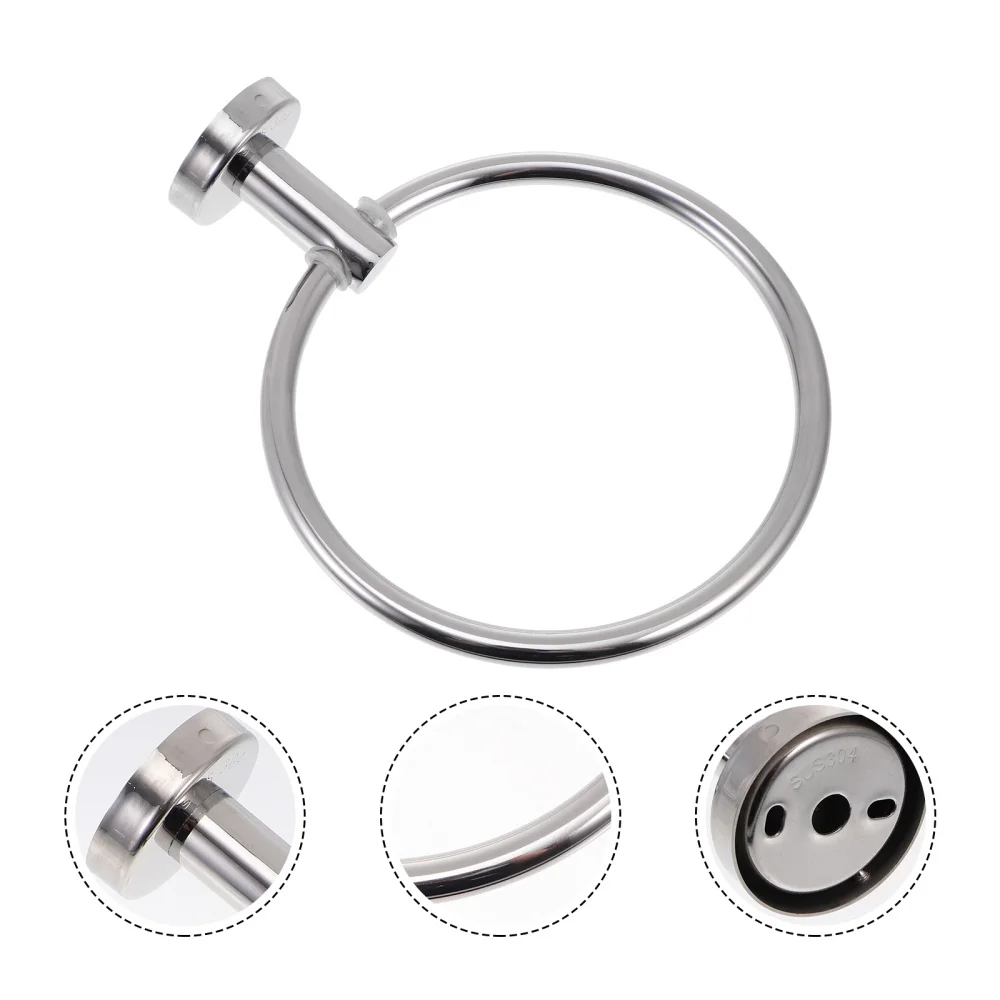 

Towel Ring Brushed Nickel Bath Hand Towel Ring Stainless Steel Towel Holder