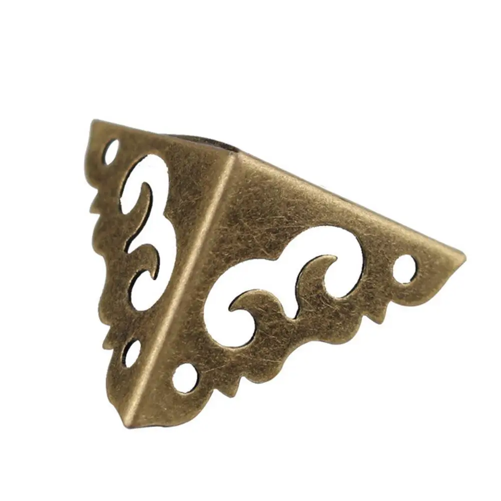 

20mm Side Length Iron Cover Corner Protector Auspicious Iron Protection Decoration Packaging Wooden Corner Angle Code Cloud J0J8