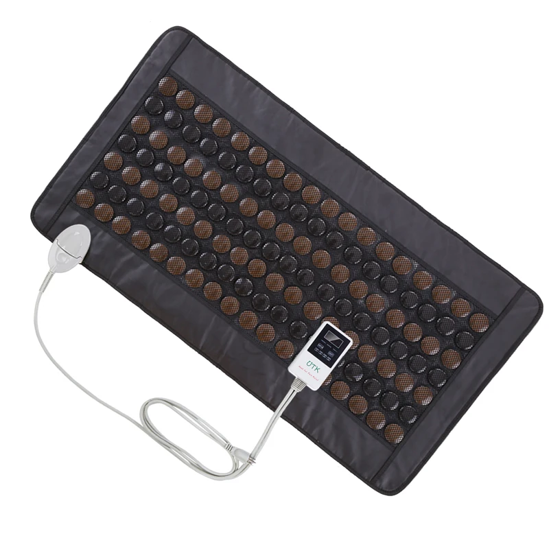 

21X38 дюймов турмалиновая изумрудная Подушка отрицательные ионы, инфракрасный гидротерапия гипертермия коврик для здоровья физиотерапия ди...