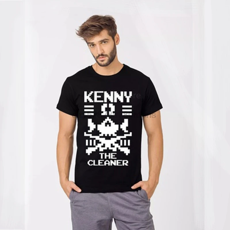 Японский профессиональный РЕСЛИНГ Kenny The Cleaner Bullet клубный топ футболки хлопок короткий рукав