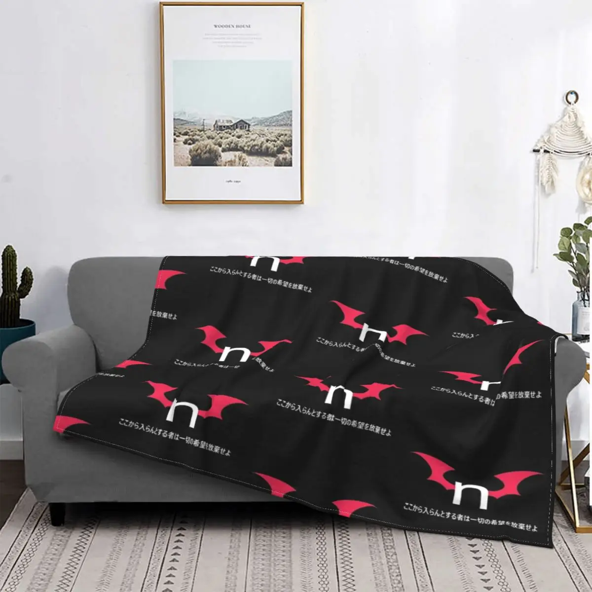 

Nhentai-Abandon All Hope Blanket Bedspread Bed Plaid Sofa Sofa Blanket Fleece Blanket Blankets For Beds