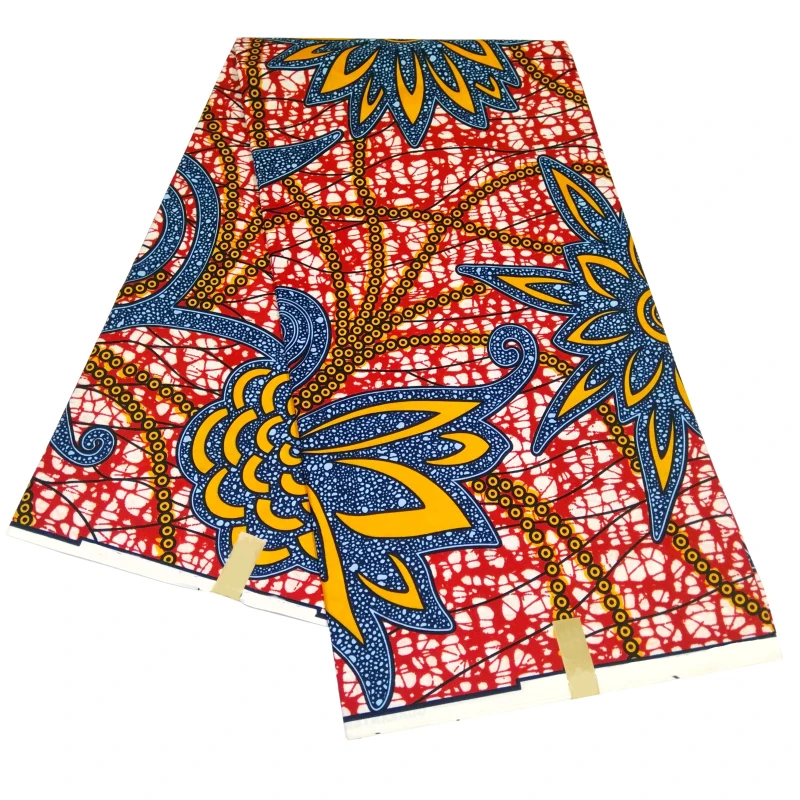 2020 высокое качество оптовая продажа 100% полиэстер африканская ткань голландский