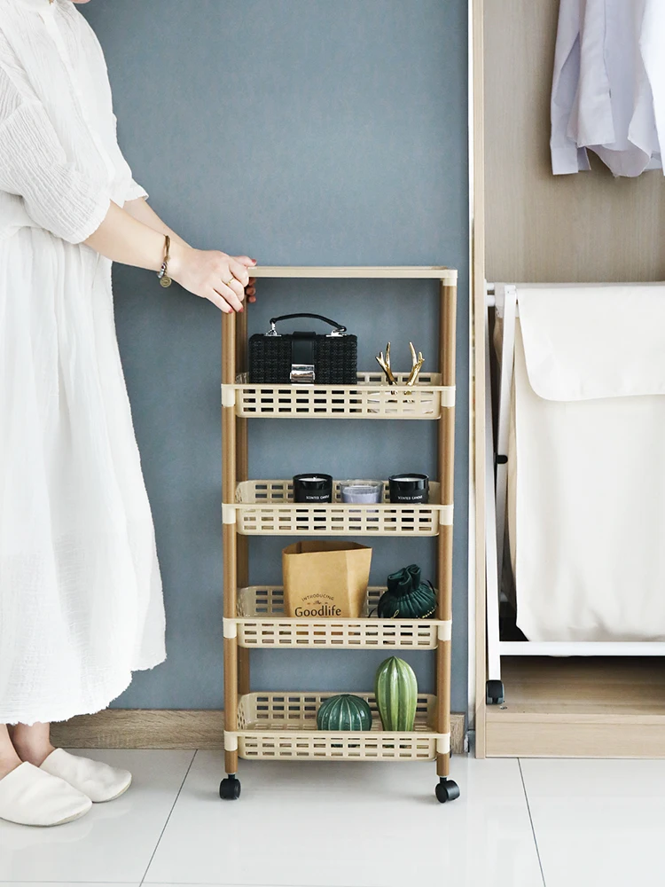 Многоуровневая полка для хранения кухонная холодильная тележка фруктов и овощей