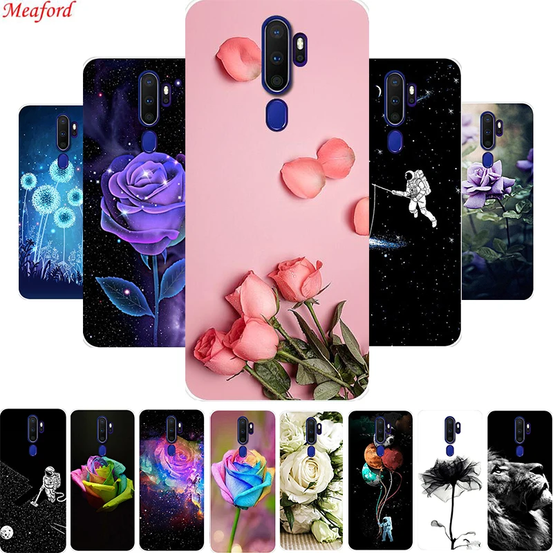 Для Oppo A9 A5 2020 чехол ТПУ задняя крышка Мягкий силиконовый для OPPO Reno 2 Z Coque Funda