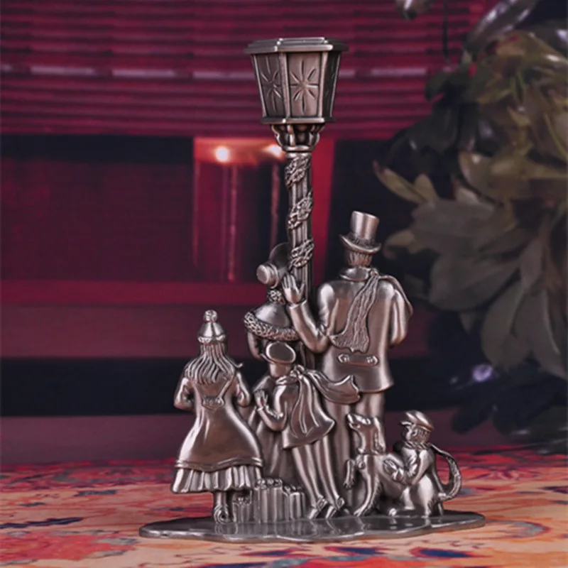 Европейские винтажные подсвечники для всей семьи подсвечник металлический