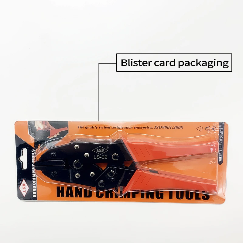 Ручной обжимной инструмент для неизолированных теплопленочных разъемов с