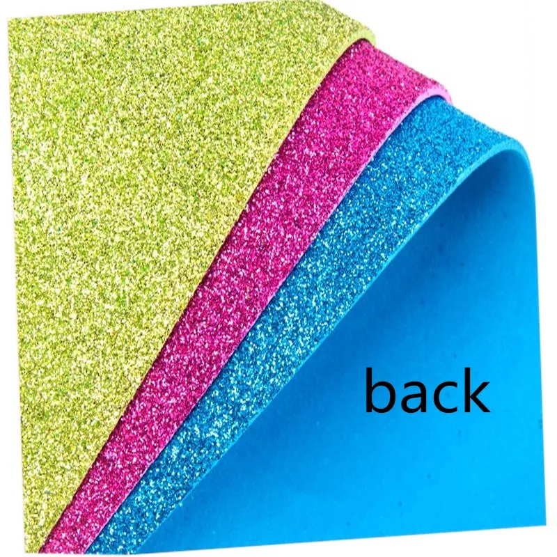 5 шт./пакет блеск пены бумажный альбом губка бумажные украшения картон Diy крафт