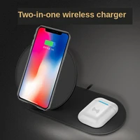 mobile phone watch wireless charger 2 in 1 for apple samsung watch multi function wireless fast charging