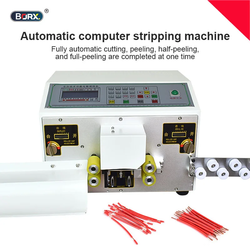 

BORX Fully Automatic 16 Square Computer Wire Stripping and Cutting Machine