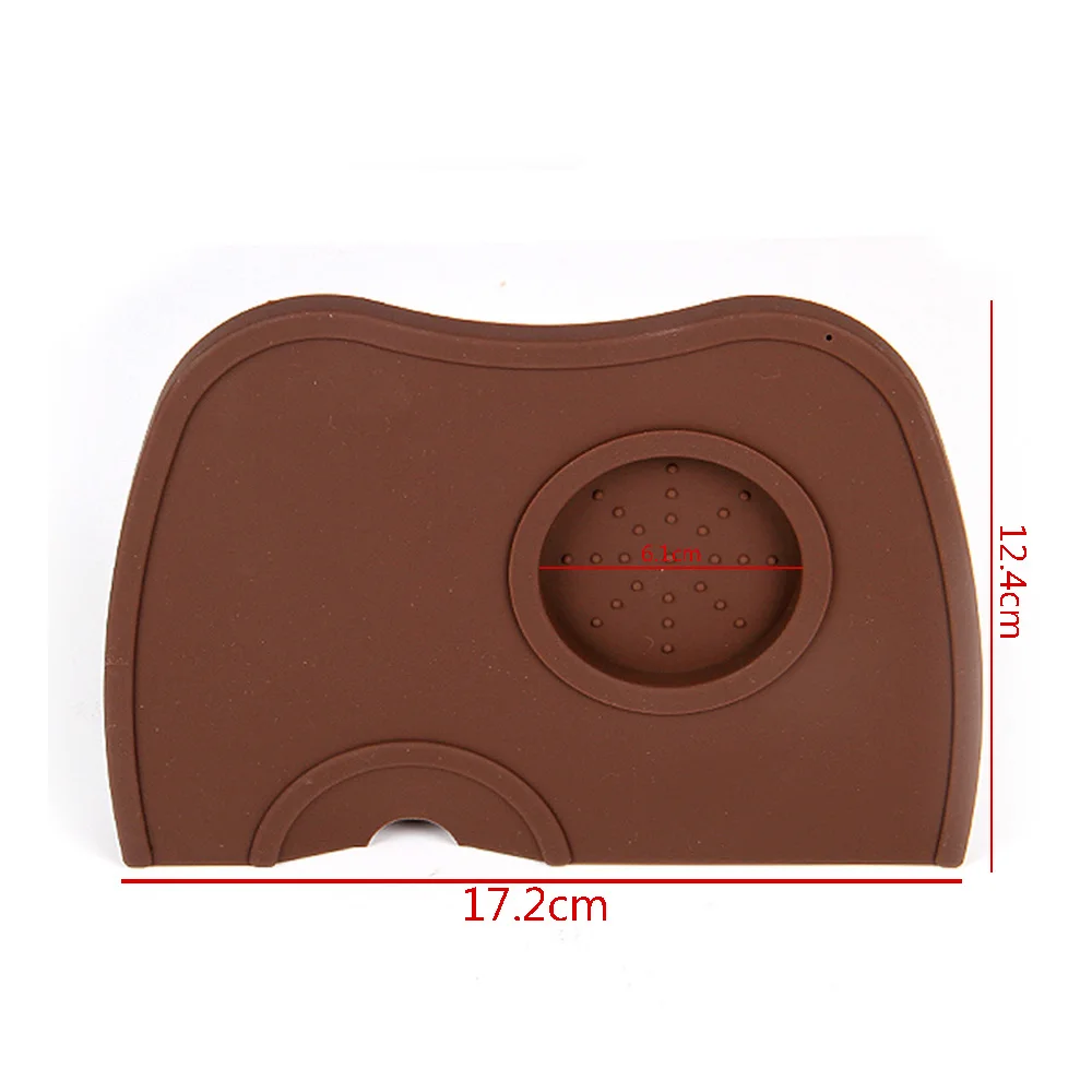 Высококачественный коврик для кофе эспрессо силиконовый угловой (без ТАМПЕРА