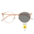 Солнцезащитные очки для близорукости для мужчин и женщин, фотохромные готовые, при миопии, с цветными линзами, FML