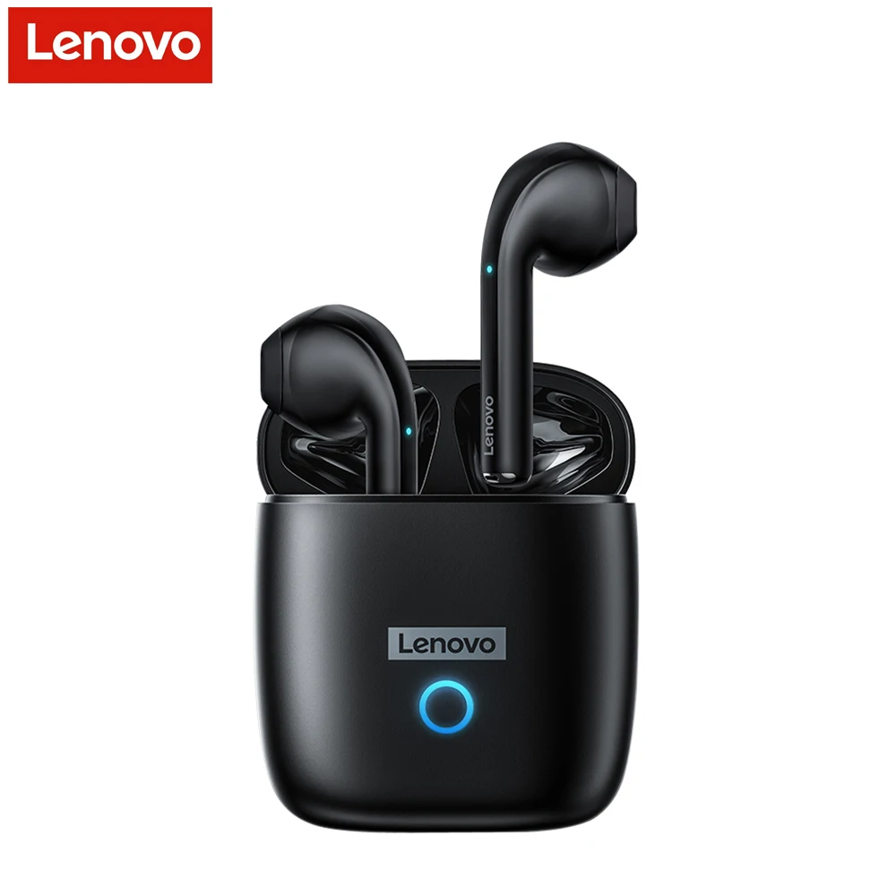 

Оригинальные беспроводные наушники Lenovo LP50 TWS, Двойные стерео шумоподавляющие наушники, снижение басов, сенсорное управление, Bluetooth наушники...
