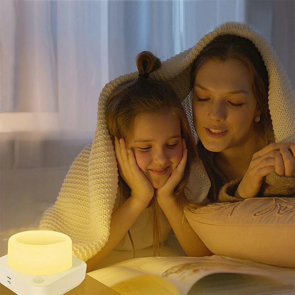 Цветной умный ночник с Bluetooth светильник Музыкальный Настольный настроение