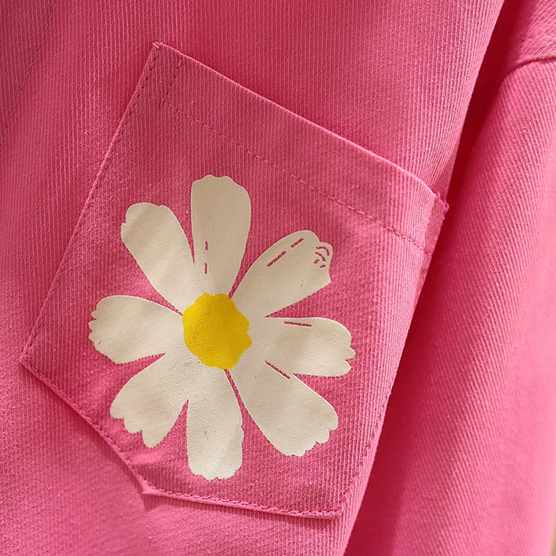 

DX03470 Girls Little Daisy Casual Twill Trench Coat