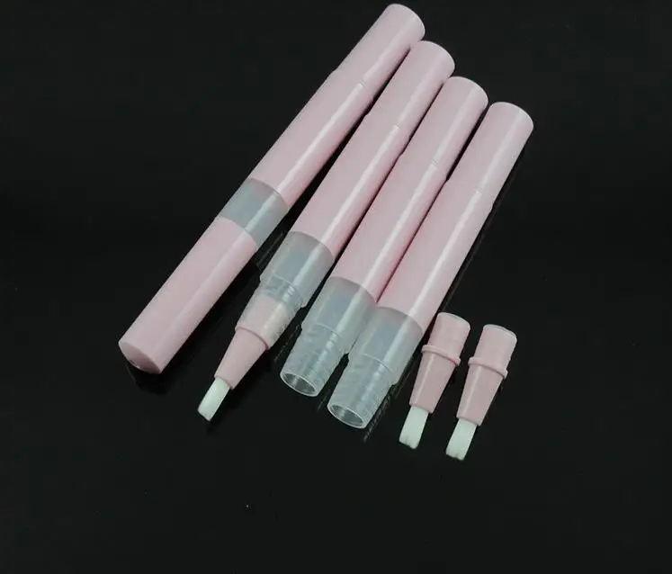 Косметическая розовая ручка 2 5 мл поворотный дозатор для ручек с герметичными