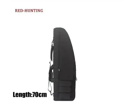 70cm black Тактический сверхмощный охотничий 120 см Тактический переносной воздушный винтовочный пистолет дальность стрельбы пистолет сумка кобура с мягкой пеной пистолеты чехол - Цвет: 70cm black