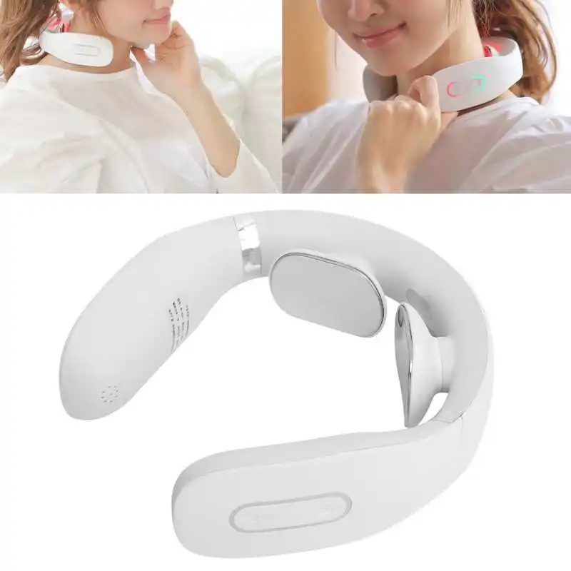 

Neck Massager Usb Charging Intelligent Neck Massage for Neck Muscle Pain Relief for Home Office Car Use