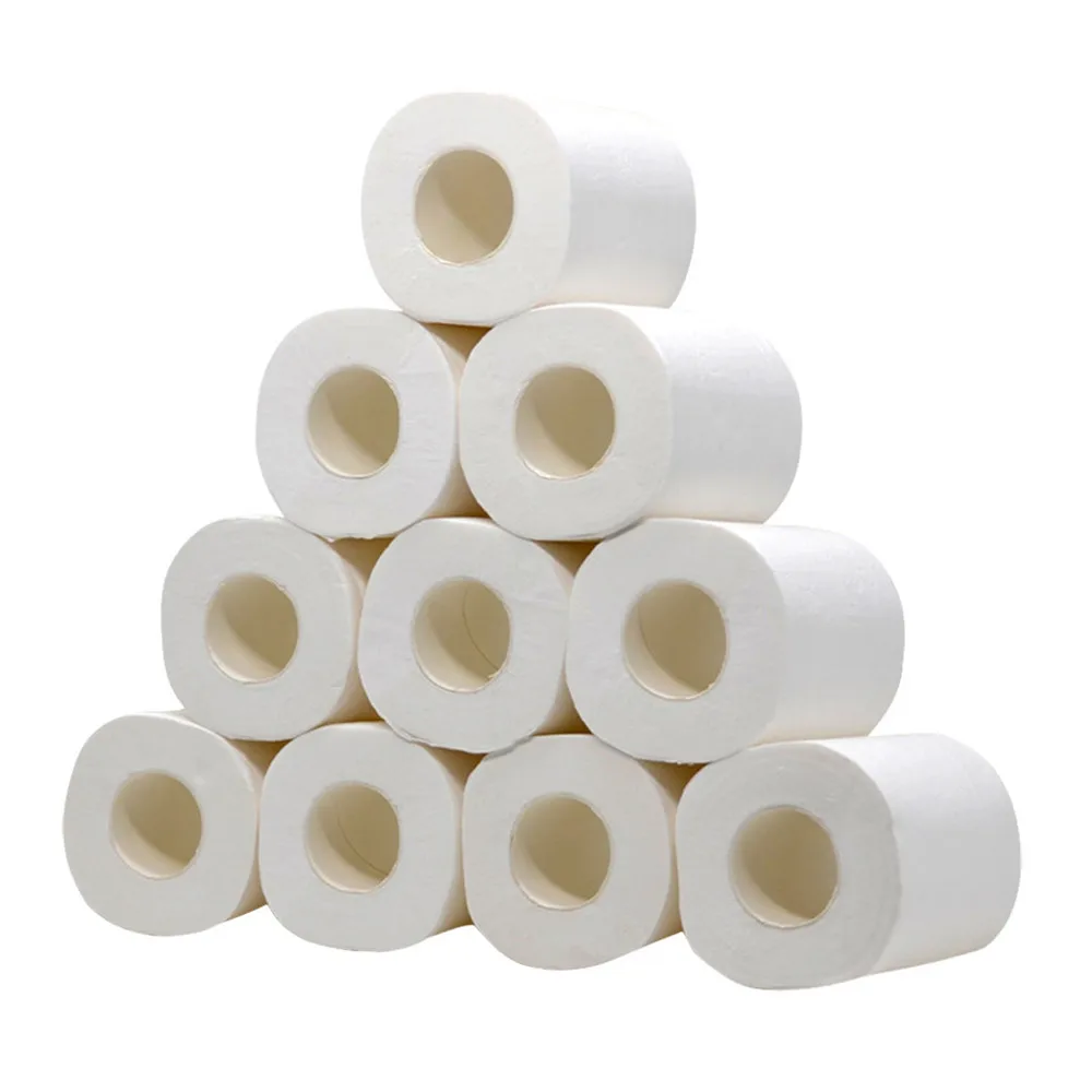 Toilet Paper Home Bath Roll Tissue 3-Layer Soft Skin-friendly Recycled Premium Towels | Красота и здоровье