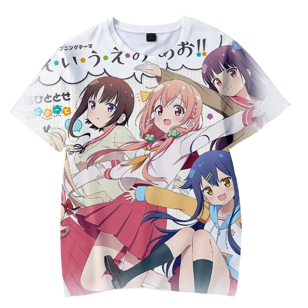 

Hinako Note Anime Children T-shirts 3D Prints Fashion Summer Short Sleeve Tshirt Hot Sale Kids Casual Streetwear Clothes