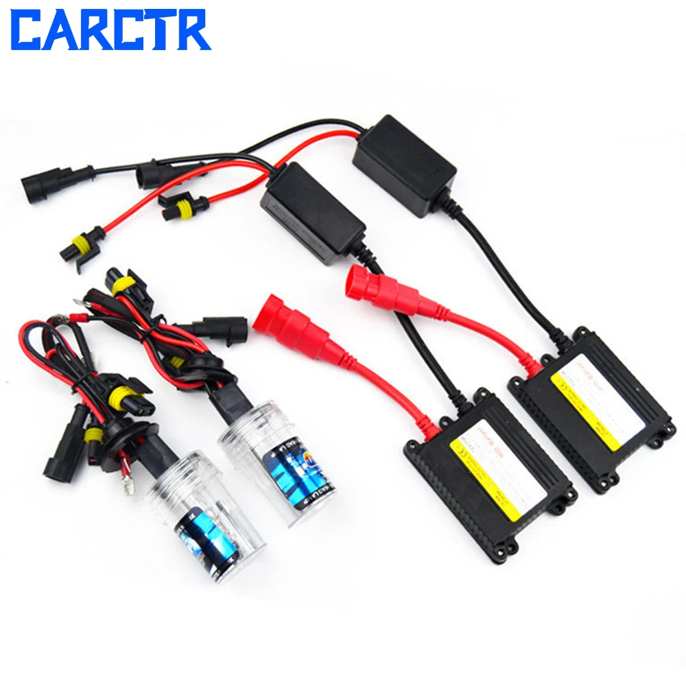 Набор ксеноновых ламп CARCTR автомобильные лампы для фар 2 шт. ксеноновые