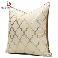 bubble kiss cushion cover diamond lattice champagne gold bedroom bedside sofa home decoration comfortable backrest pillowcase