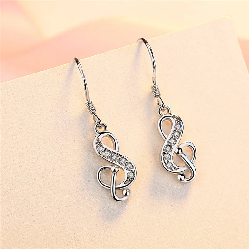 Женские серьги из циркония очаровательные сережки носки ювелирные изделия