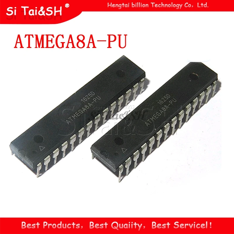 2 шт. ATMEGA8A-PU DIP ATMEL ATMEGA8A ATMEGA8-PU DIP20 программируемый флэш-памяти | Электронные