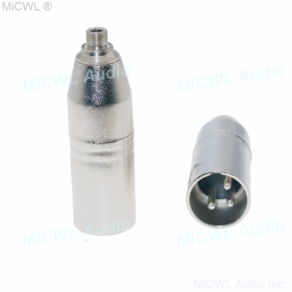 

Pro Adapter Sennheiser 3.5mm Jack Lock to XLR 3Pin mini Shure 4Pin AKG 3in to XLR Male Female adaptor connector