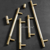plus length 4pcs solid pure brass t bar furniture handles drawer pulls cupboard wardrobe kitchen shoe tv wine cabinet pull knobs