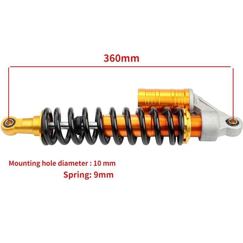 Универсальные амортизаторы для задней подвески мотоцикла 360 мм