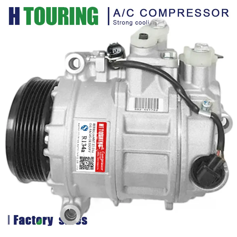 AC компрессор для автомобиля Mercedes Benz W203 W219 W211 S211 X164 S203 C215 C209 A209 C240 C320 S430 0002309111 0012300011 0012300211
