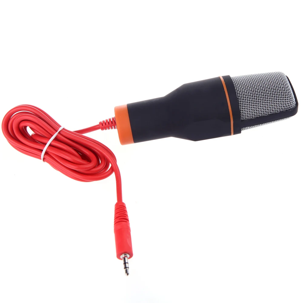 Микрофон проводной Конденсатор 3 5 мм ручной микрофон с держателем зажим для