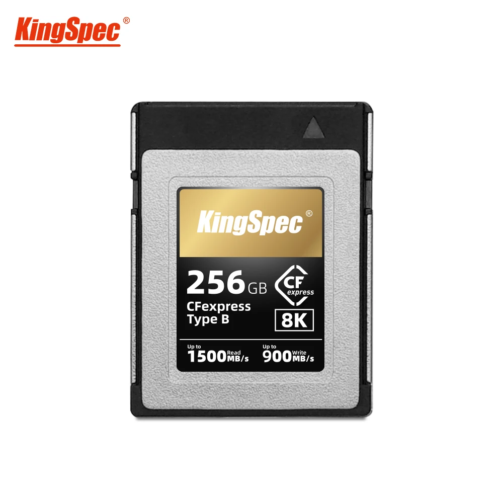 Карта памяти KingSpec CFexpress 256 ГБ 512 CF Express PCIe 3.0X 2 Type B карта для цифровой зеркальной