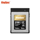 Карта памяти KingSpec CFexpress, 256 ГБ, 512 ГБ, CF Express PCIe 3.0X 2 Type B, карта памяти для цифровой зеркальной камеры, RAW 4K, 8K видео