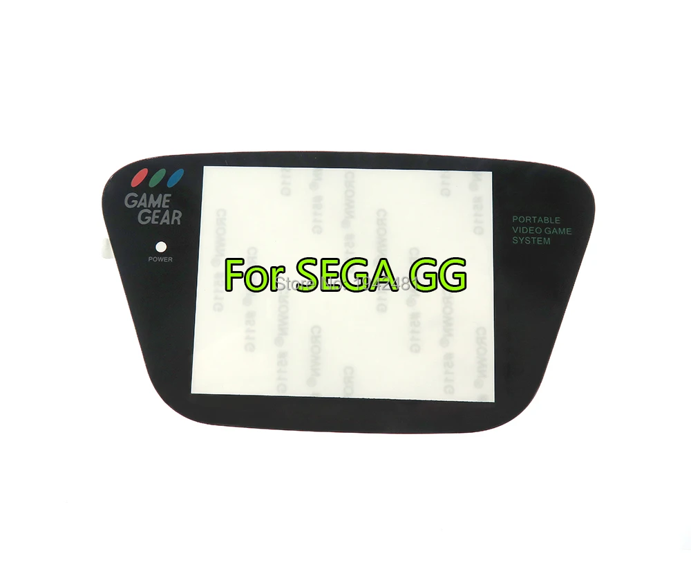 Высококачественная Черная Пластиковая крышка для экрана объектива Sega Game Gear GG