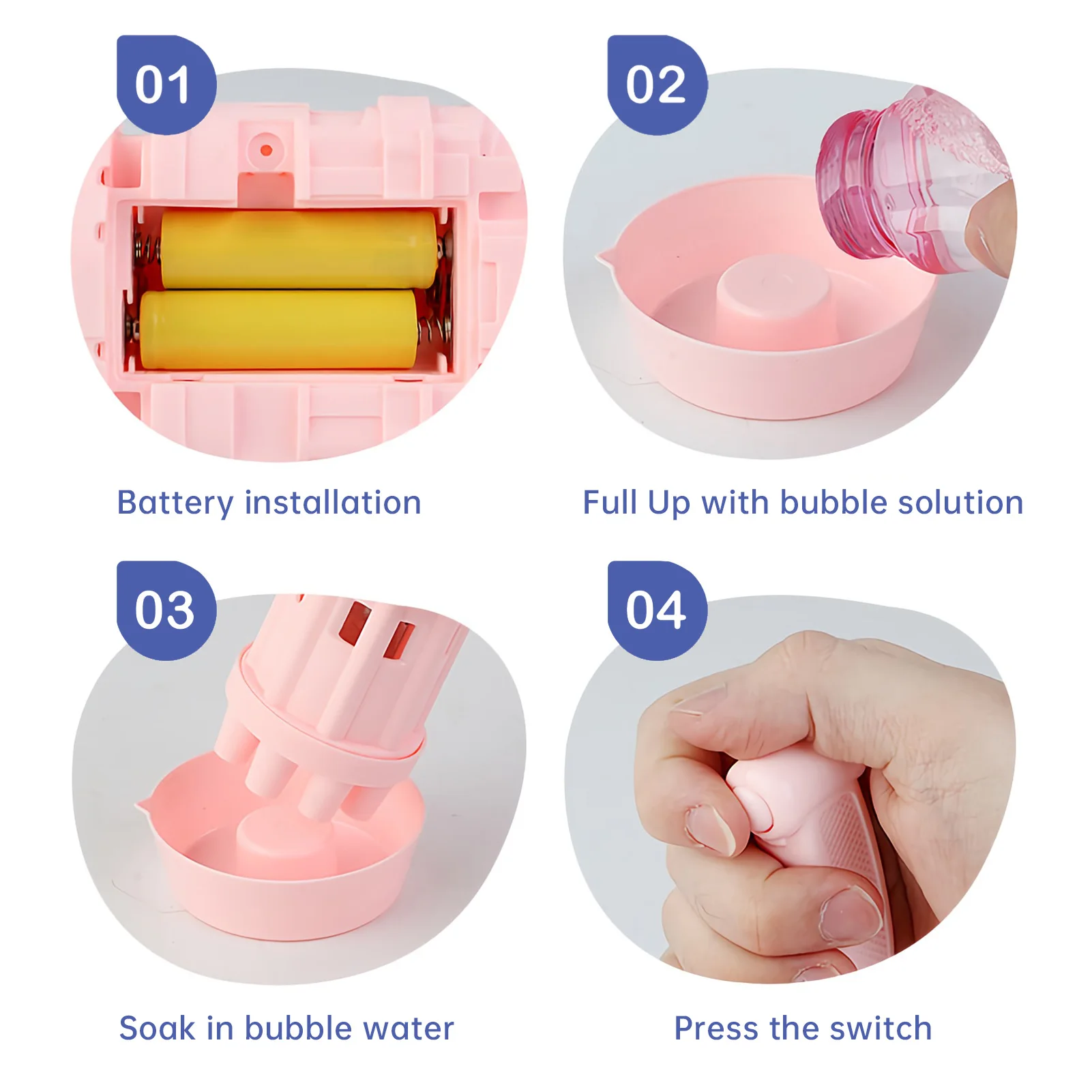 

New Gatling Bubble Gun Toy Children Gatling Bubble Machine Cool Outdoor Toys Summer Soap Bubble Blower For Kids Boys Toys