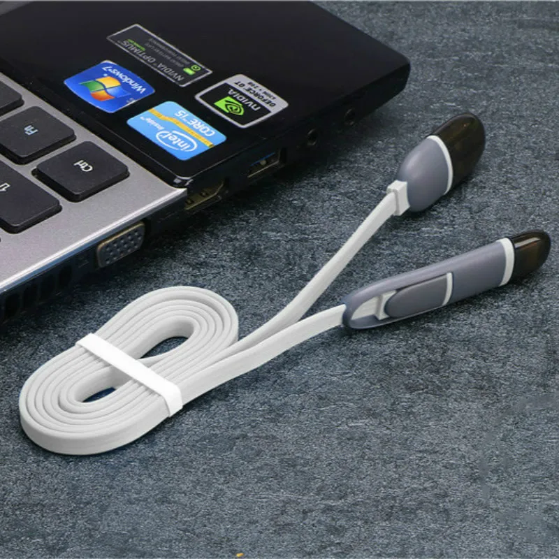 Зарядный кабель 2 в 1 Micro USB для iPhone 6S 7 8 Plus X XS MAX XR кабели быстрой зарядки Samsung S7 S6 Xiaomi