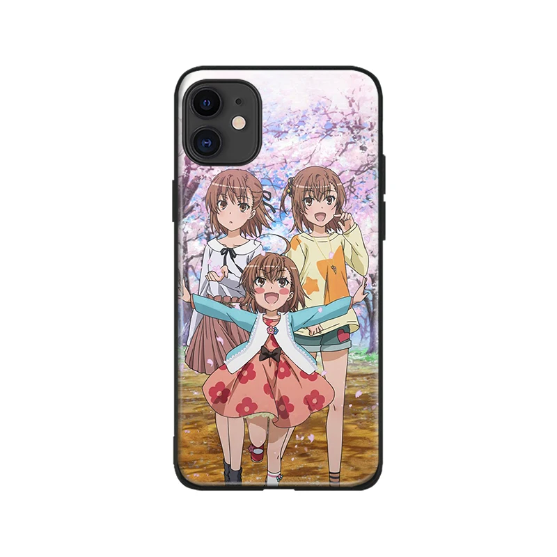 toaru kagaku no railgun t phone case cover shell for iphone se 6s 7 8 plus x xr xs 11 pro max samsung s note 9 10 20 plus ultra free global shipping