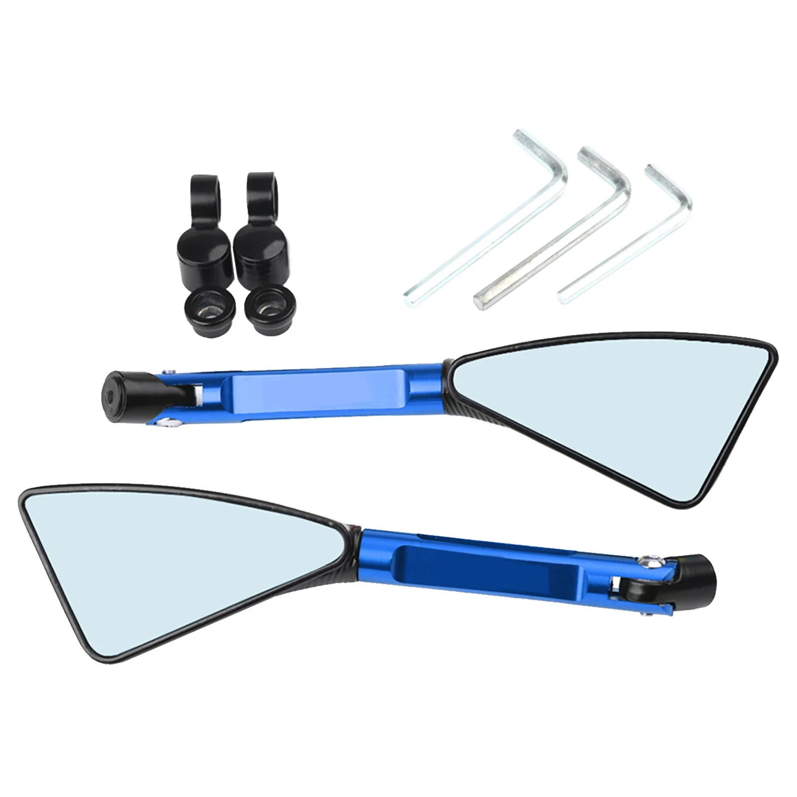 

Aluminum Alloy Motorcycle Handlebar Rear View Mirrors Anti-glare Mirror Motorcycle Rearview Mirror Motorcycle Parts Accessories