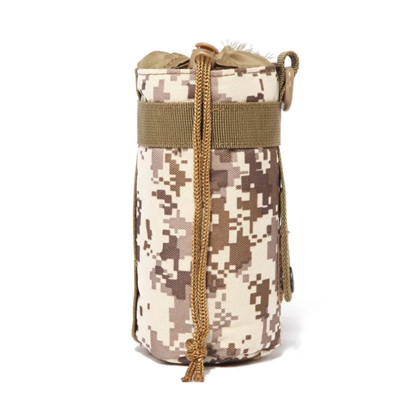Тактический Чехол для бутылки с водой военная система Molle сумка для бутылки Кемпинг Бег Туризм Путешествия Портативный держатель сумки для бутылки воды
